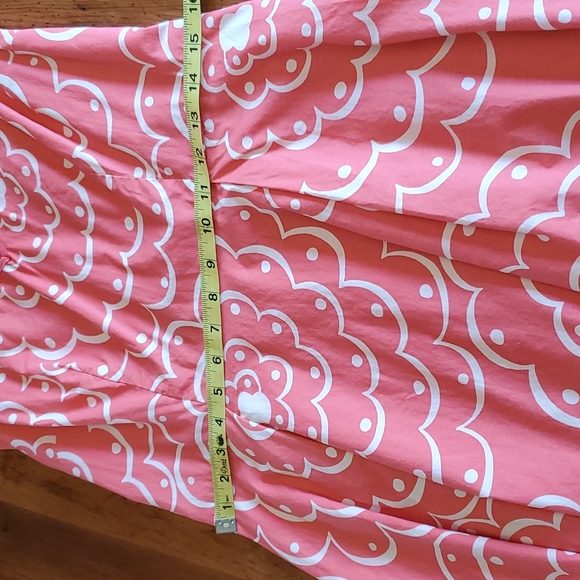 Boden coral cap sleeve summer dress UK 12 - Picture 4 of 7